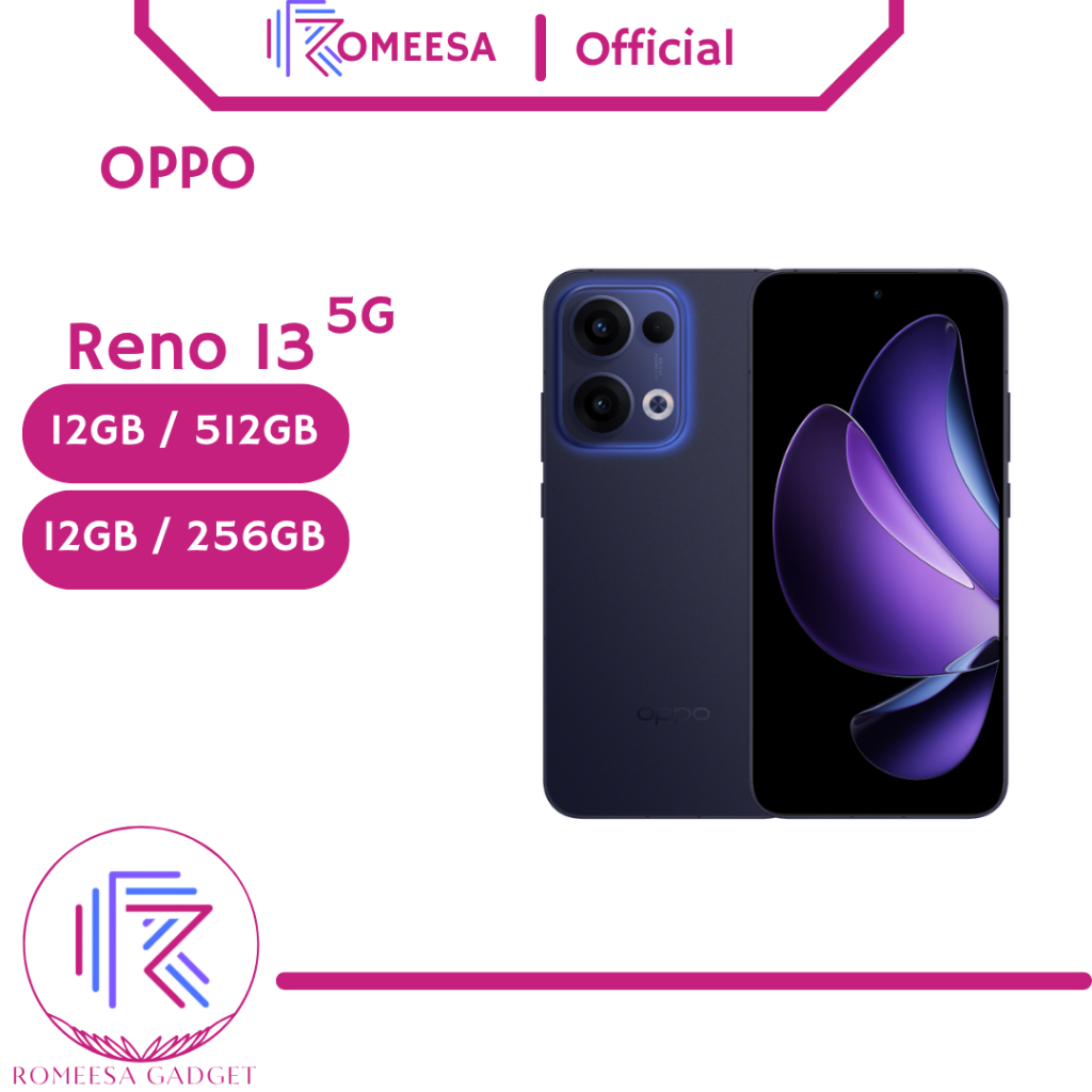 OPPO RENO13 5G RAM 12/256 GB | OPPO RENO 13 5G RAM 12/256 GB GARANSI RESMI IMEI TERDAFTAR