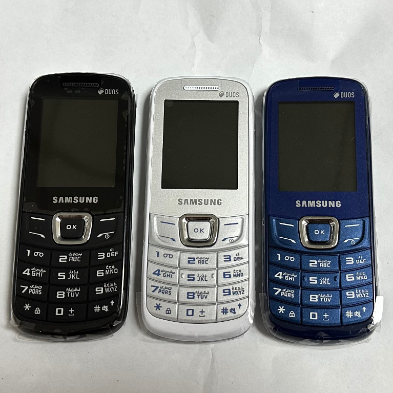 Handphone Samsung GSM GT-E1205/E1200 e3309  baru murah one SIM hp jadul bahasa indonesia