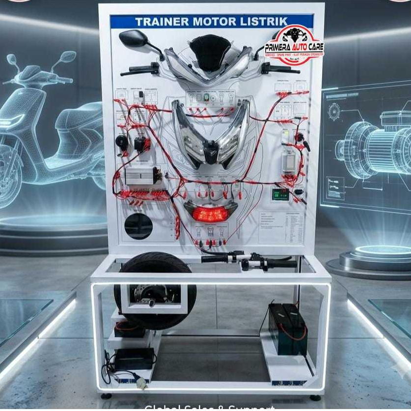 Trainer Sepeda Motor Listrik Simulator Alat Peraga Konversi