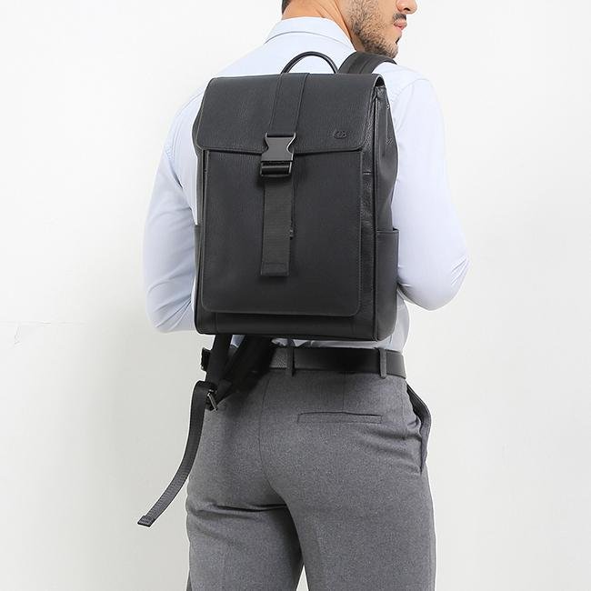 Obermain Boby Backpack-L OBC1070BK Tas Kulit Pria