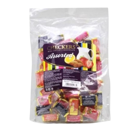 CHECKERS Mini Chunky Chocolate Assorted 300GR