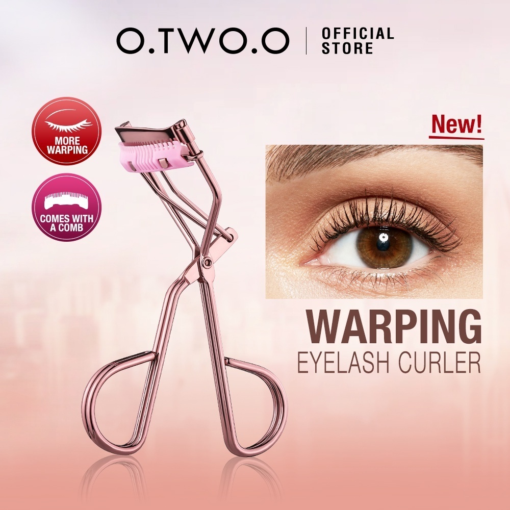 O.TWO.O Comb Eyelash Curler Warping Fits All Eye Shapes Eyelashes More Curling Eye Makeup Tools