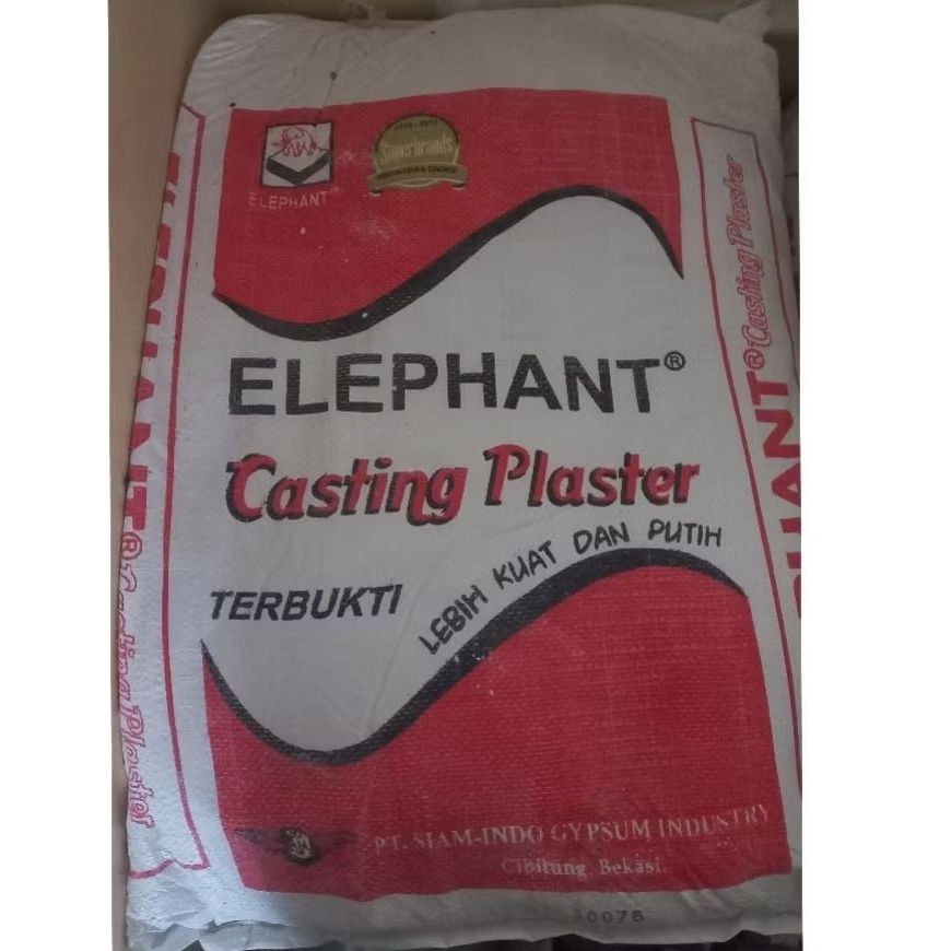 Elephant Casting Plaster - Casting Gypsum 18kg