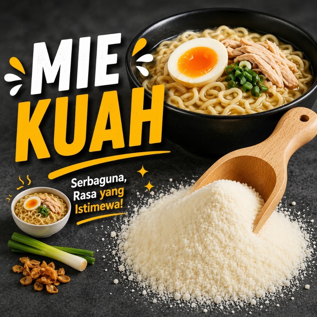 Bumbu Tabur Rasa Mie Kuah Instan Spesial Non MSG Kiloan Enak Instant Noodle Soup Gafi Indomie Ayam