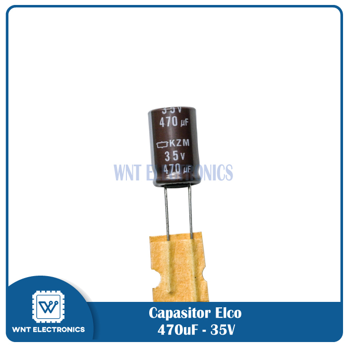 Capasitor Elco 470uf 35v 470uf35v 470 uF 35 V