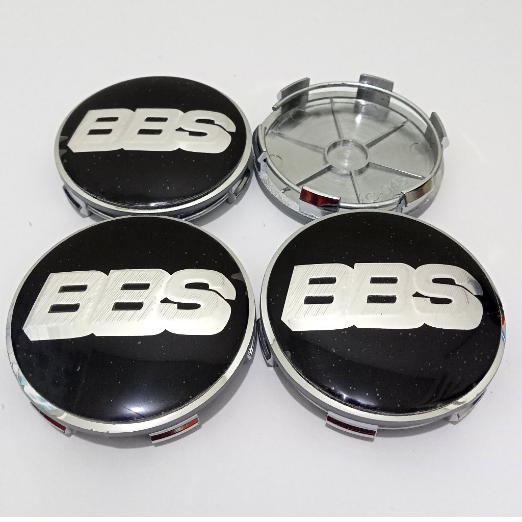 tutup dop center variasi velg logo BBS CHR RING 18 KAKI 62 MM TOPI 64 MM
