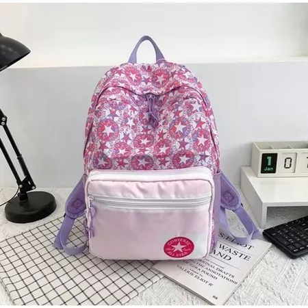 Backpack Converse All Star Pink Tas Ransel Sporty