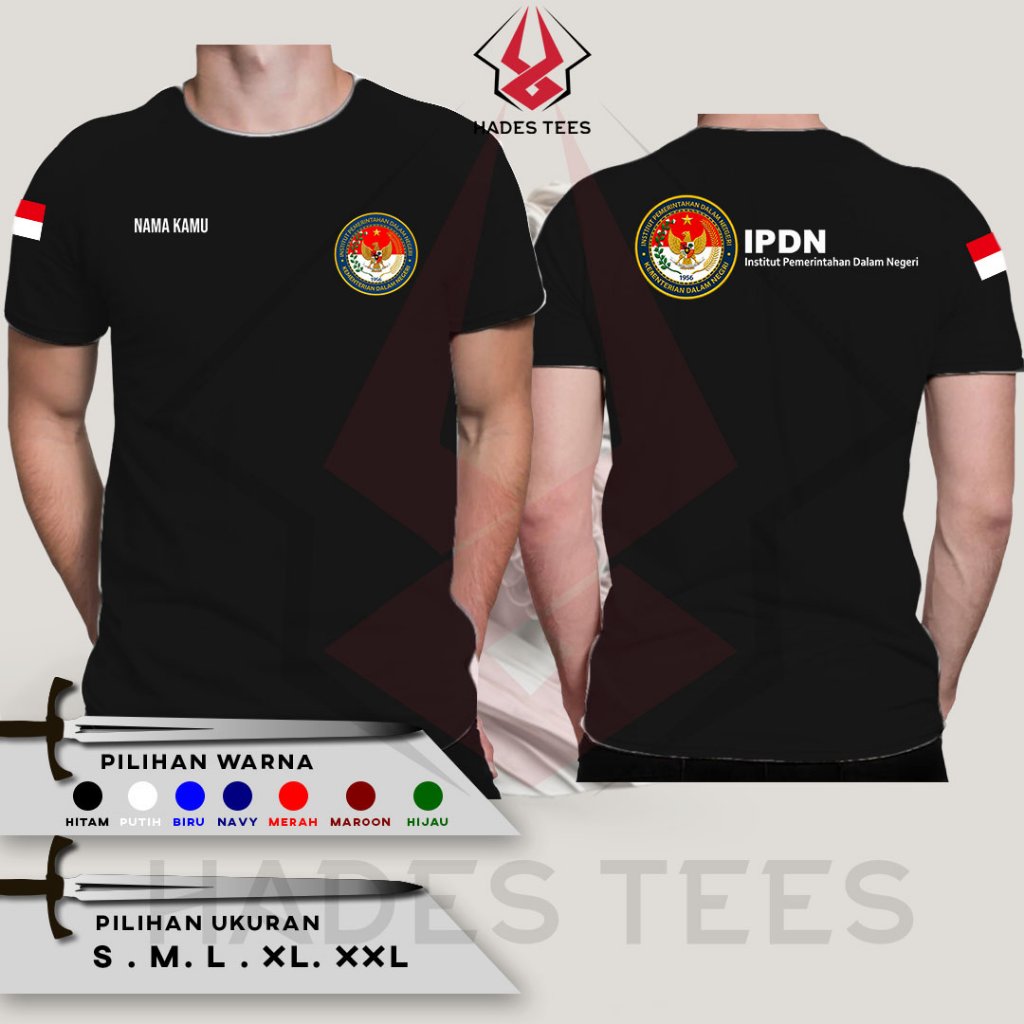 Kaos Baju IPDN Kaos Distro Combed 30S