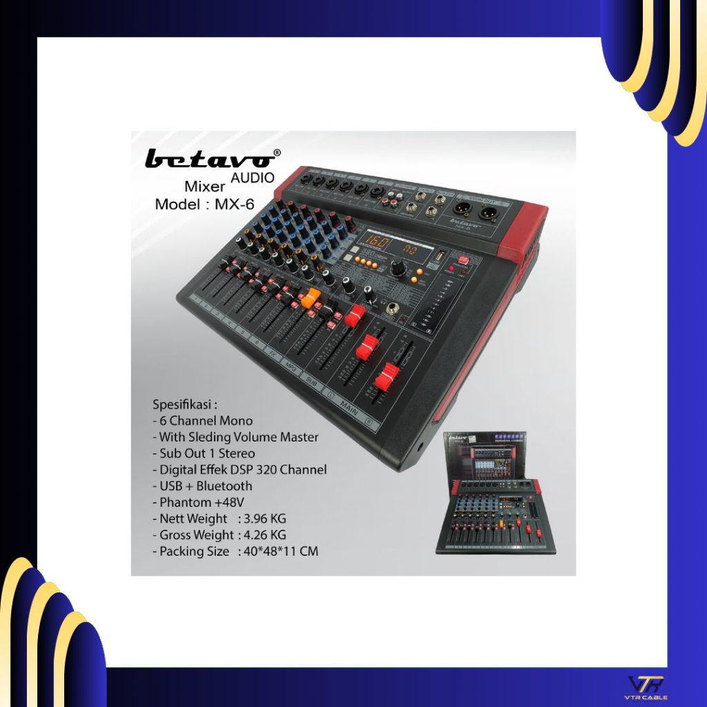 MIXER BETAVO MX 6