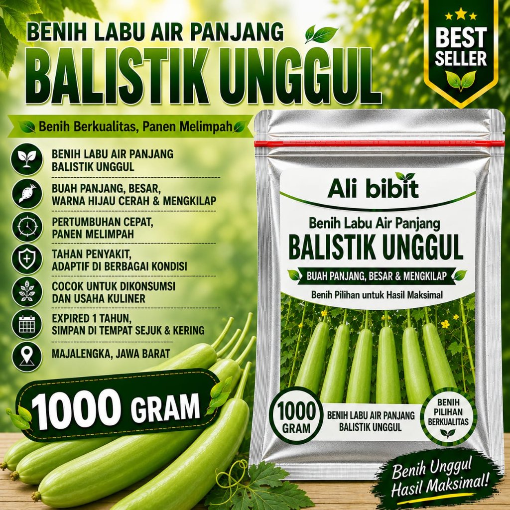 1 KG> Biji Benih Labu Air Balistik /Labu Air> Bibit Labu Air> Bonus benih