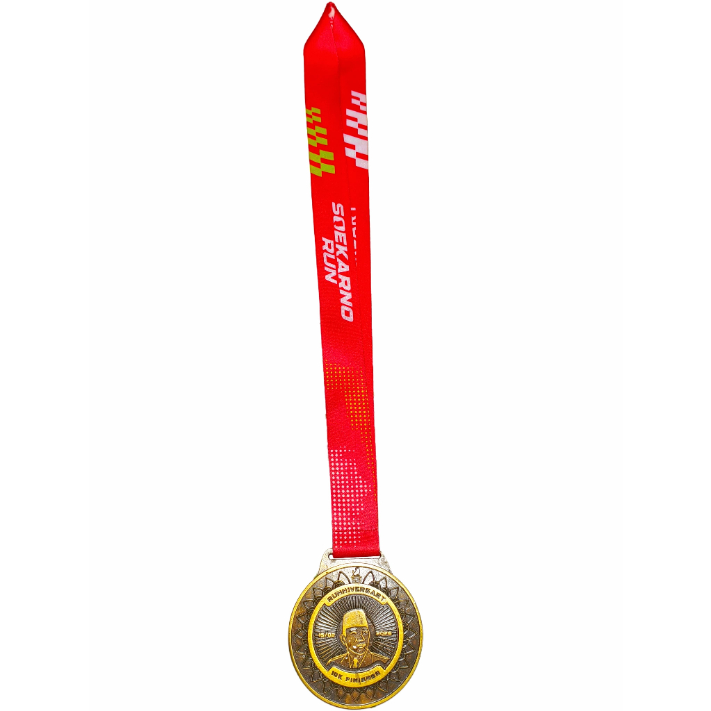 Medali Finisher Running Event Lari Soekarno Run 2026 - 10K