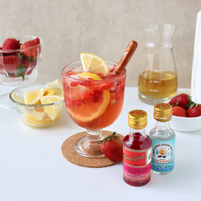 Perisa Makanan Smelling Good Brand 30 ml - 19 Varian Flavor | Rasa Vanilla Pandan Banana Strawberry 