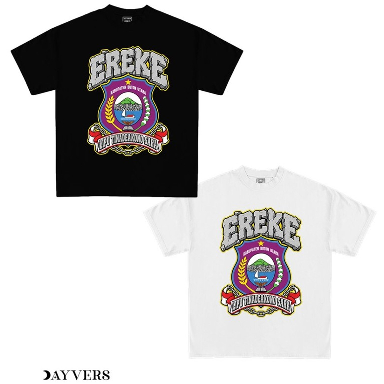 Dayvers Custom - Reguler, Boxy & Oversize Tshirt Ereke Buton Utara