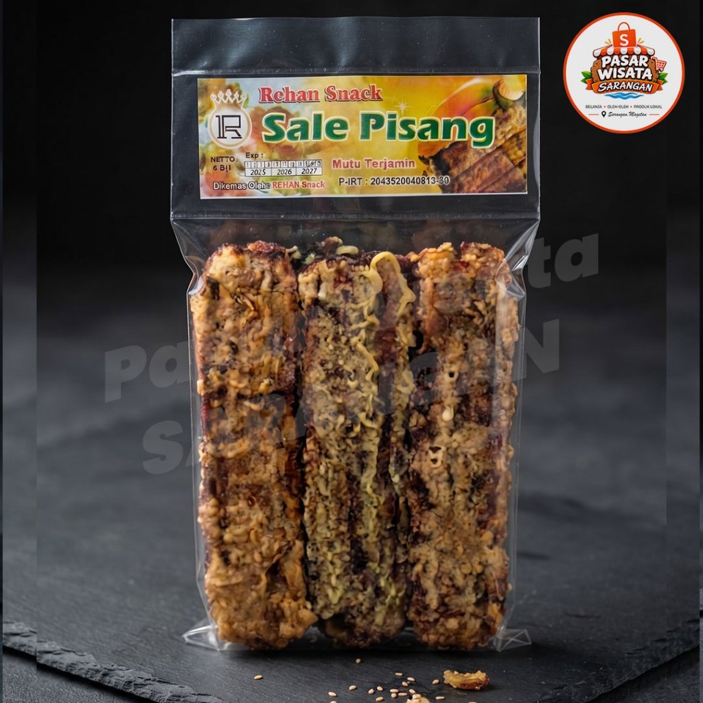 Sale Pisang Rehan Snack – Sale Pisang Kering Manis Legit Camilan Tradisional
