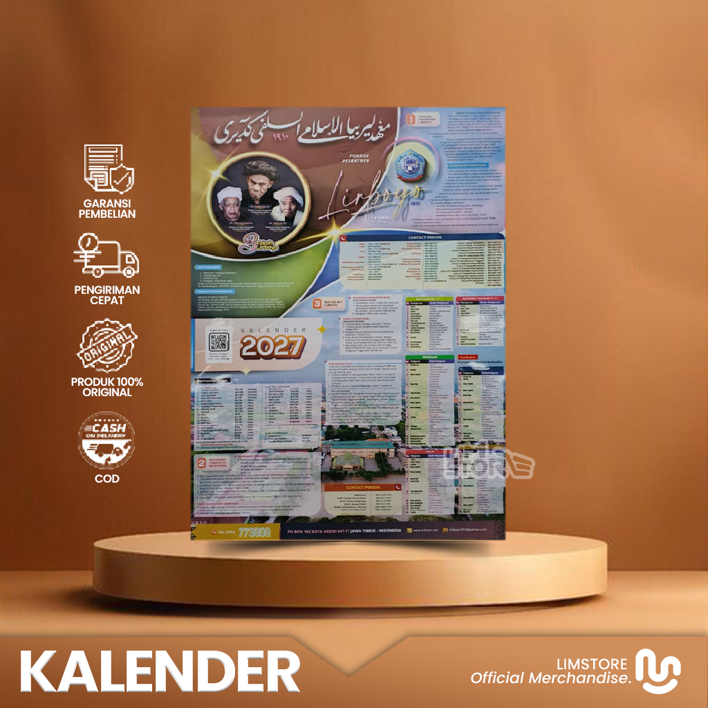 KALENDER PONDOK LIRBOYO 2027 Original (Lirboyo)