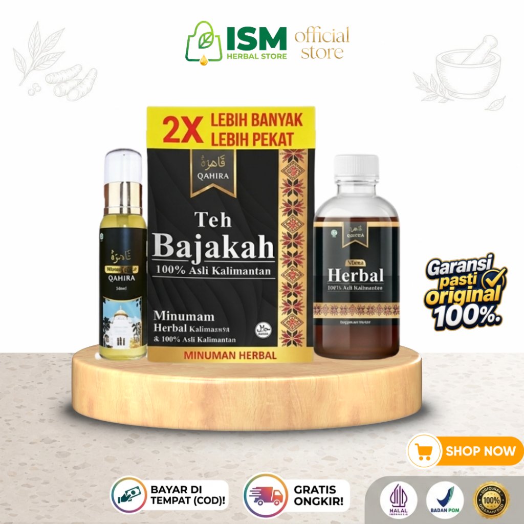 Qahira Madu Teh Minyak Oles Bajakah Herbal Benjolan Lipoma Tiroid Original
