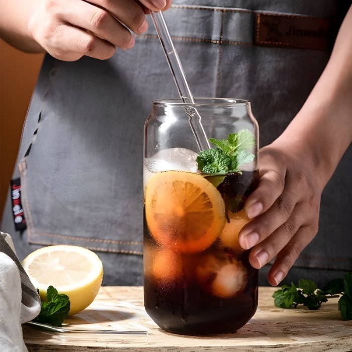 Gelas Jus/ Gelas Can/ Gelas Model Minuman Kaleng/ Gelas Kaca/ Gelas Kopi