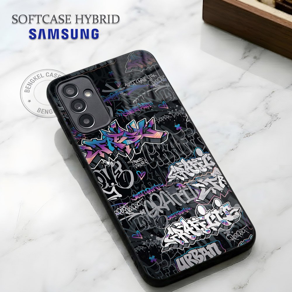 BS21 Softase Kilau Samsung M23 5G  M14 5G  A24 4G  A34 5G  A54 5G Casing Hp Samsung  Pelindung Smart