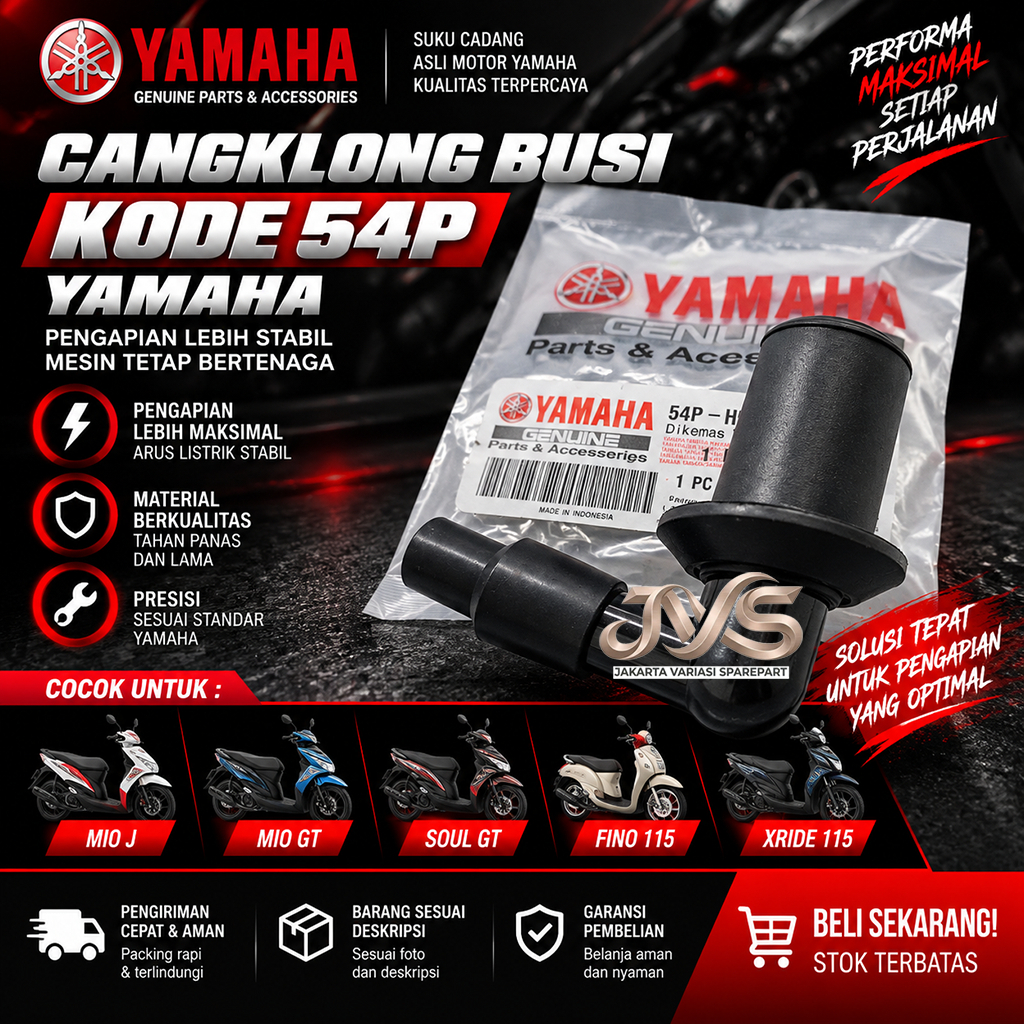 CANGKLONG BUSI KODE 54P, CANGKLONG BUSI MIO J, CANGKLONG BUSI MIO GT, CANGKLONG BUSI SOUL GT, CANGKL
