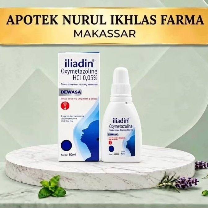 ILIADIN 10ml obat semprot hidung dewasa - anak