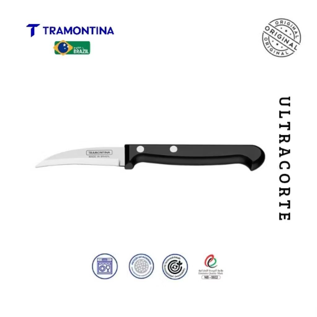 Pisau Okulasi Tramontina Original Peeling Knife 3" Ultracorte 23851103 - 1pc