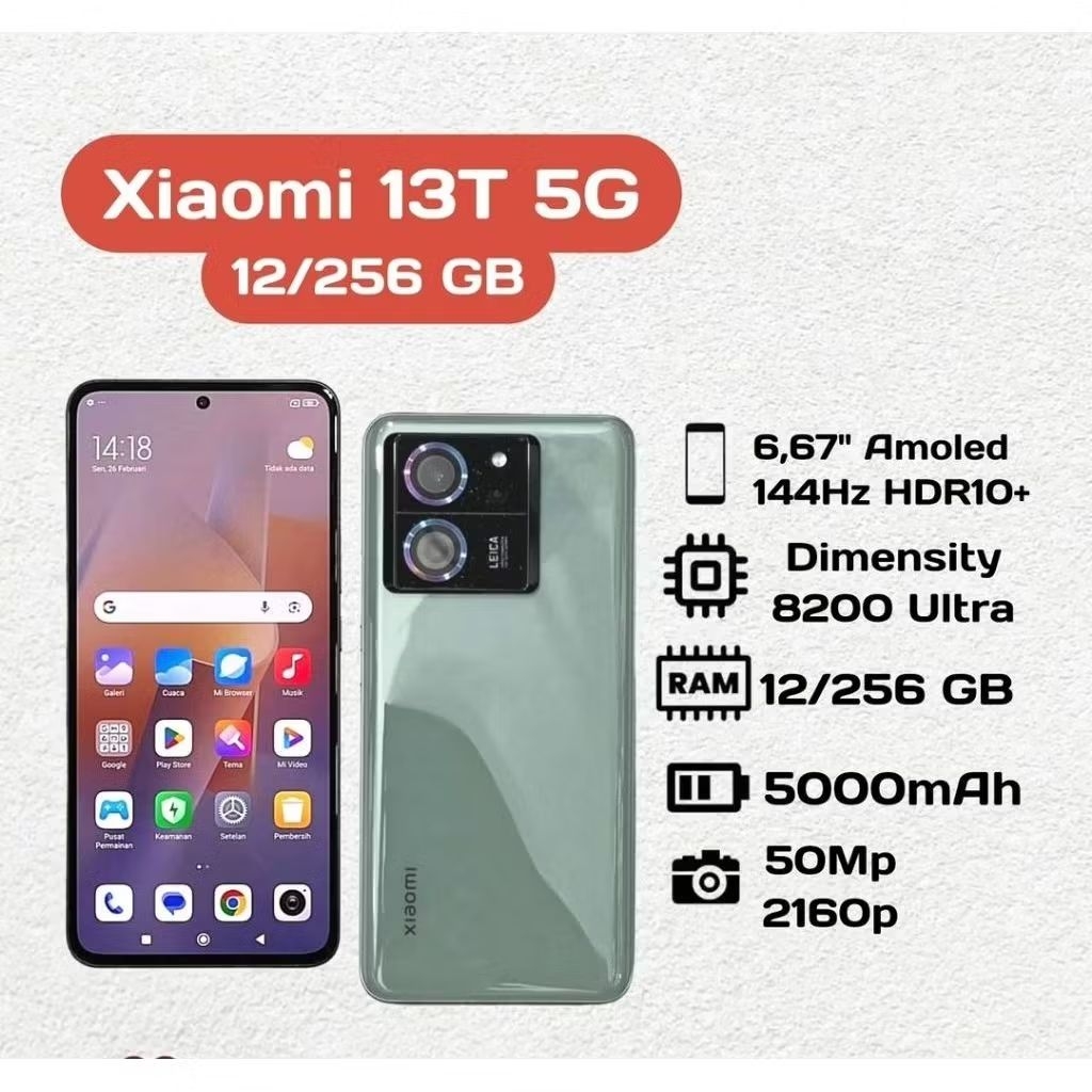 Xiaomi 13T 5G 8/256 GB Second