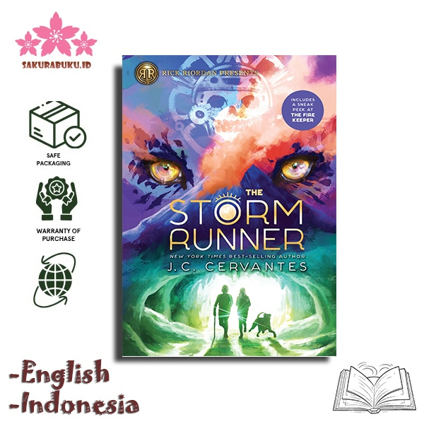 Rick Riordan Presents - Storm Runner Series (Book 1-3) - English/Indonesia
