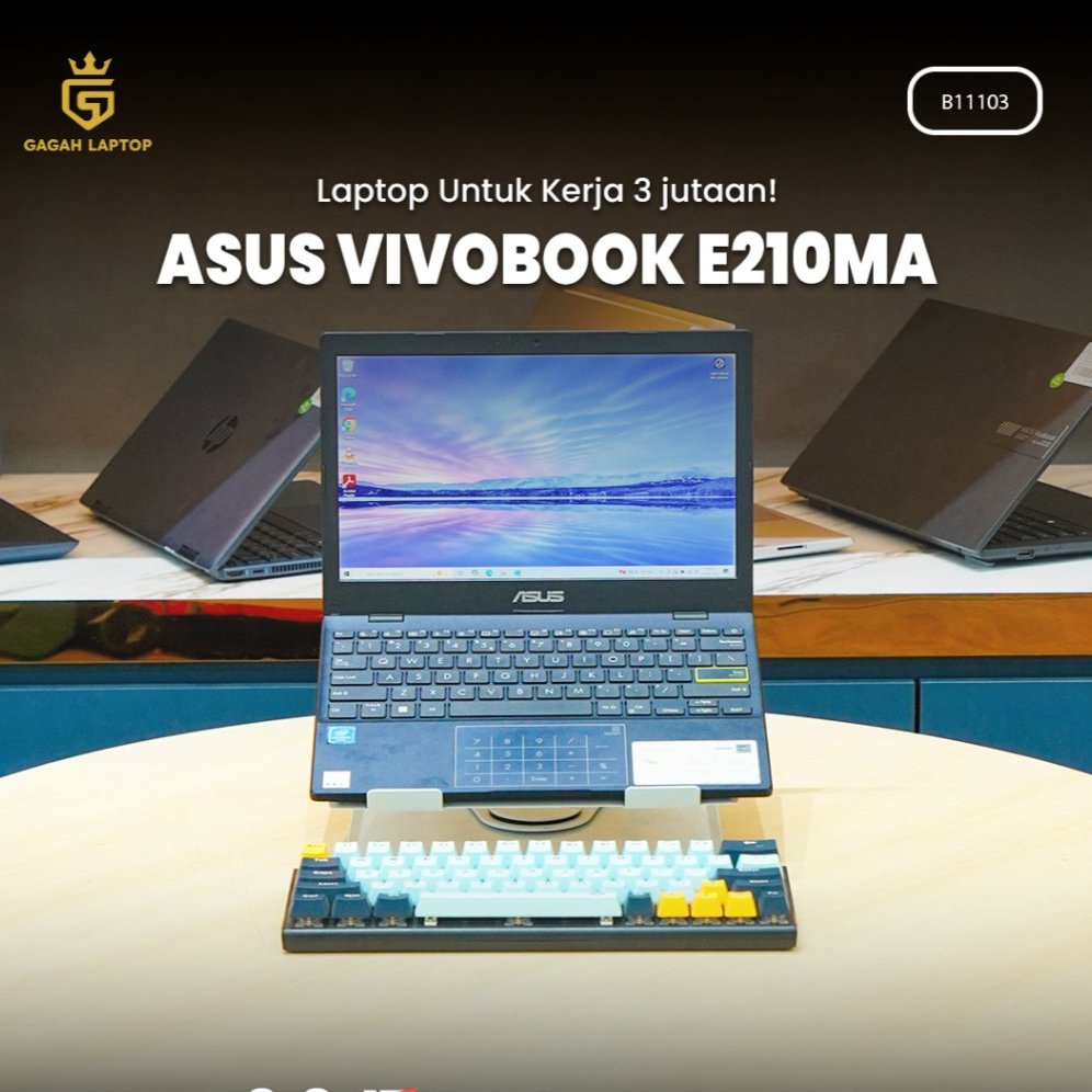 ASUS VIVOBOOK E210MA INTEL CELERON N4020 8GB SSD 512GB (B11103)