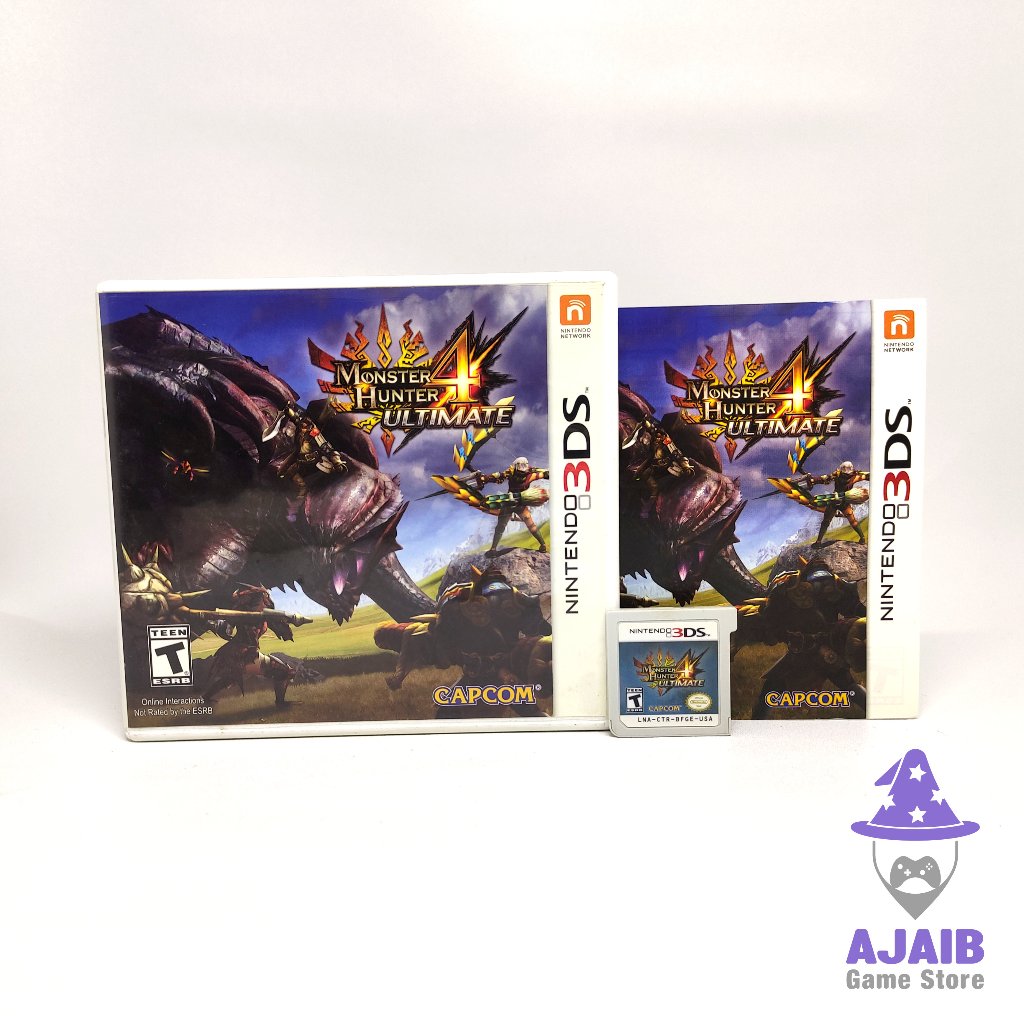 Monster Hunter 4 Ultimate Nintendo 3DS 2DS Game
