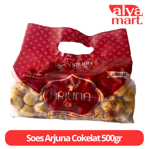alyamart Soes Arjuna Kering Coklat 500gr/Soes Coklat Arjuna