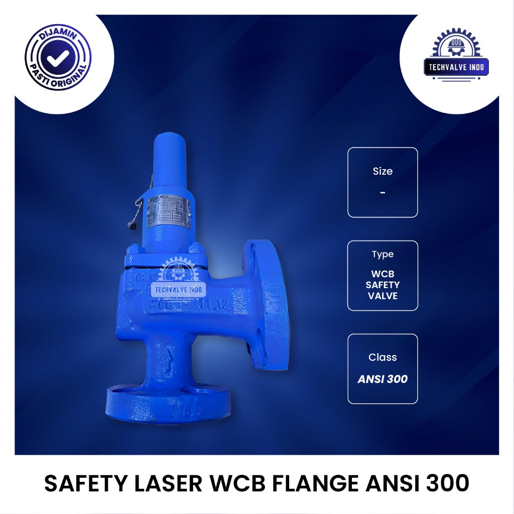 SAFETY LESER WCB 2" x 3" INCH FLANGE ANSI 300 x 150