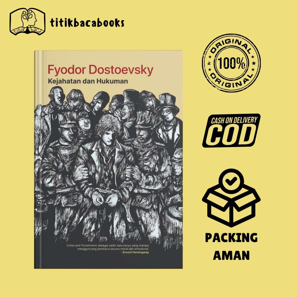 Buku Fyodor Dostoevsky: Kejahatan dan Hukuman
