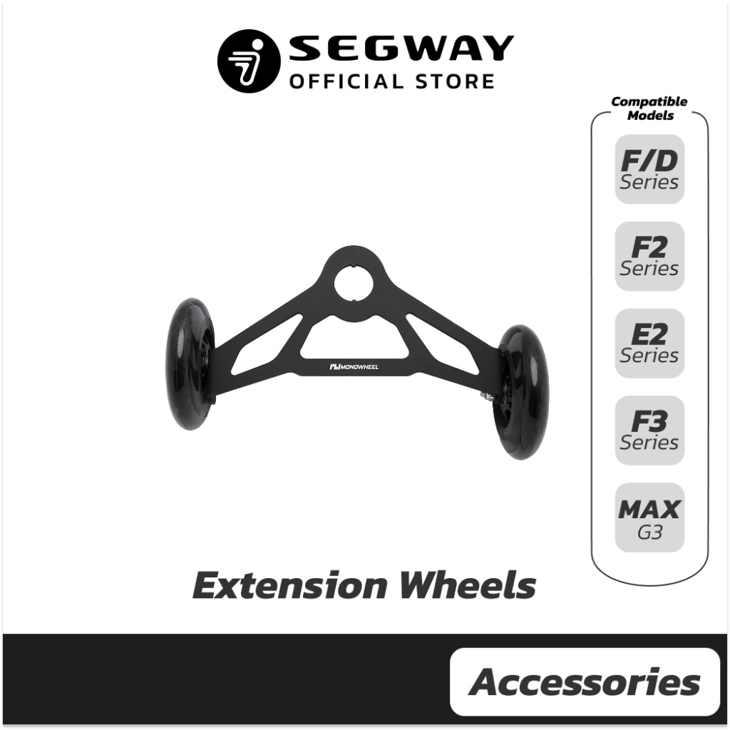 Segway Ninebot Extension Wheels For Ninebot D18W/D28/D38U/F2/F2 Pro/F25/F30/F40/E2 Pro/E2 Plus II/F3