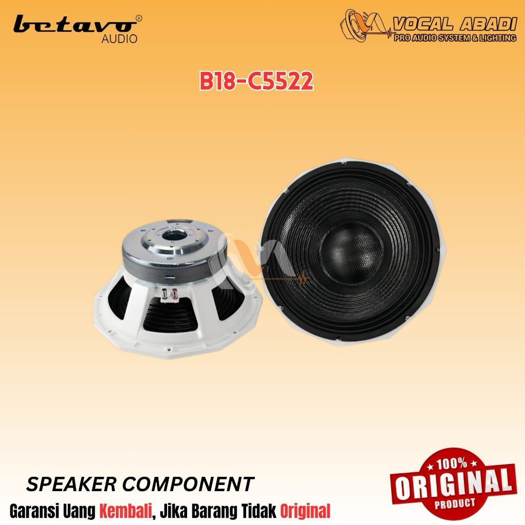SPEAKER COMPONENT BETAVO B18-C5522