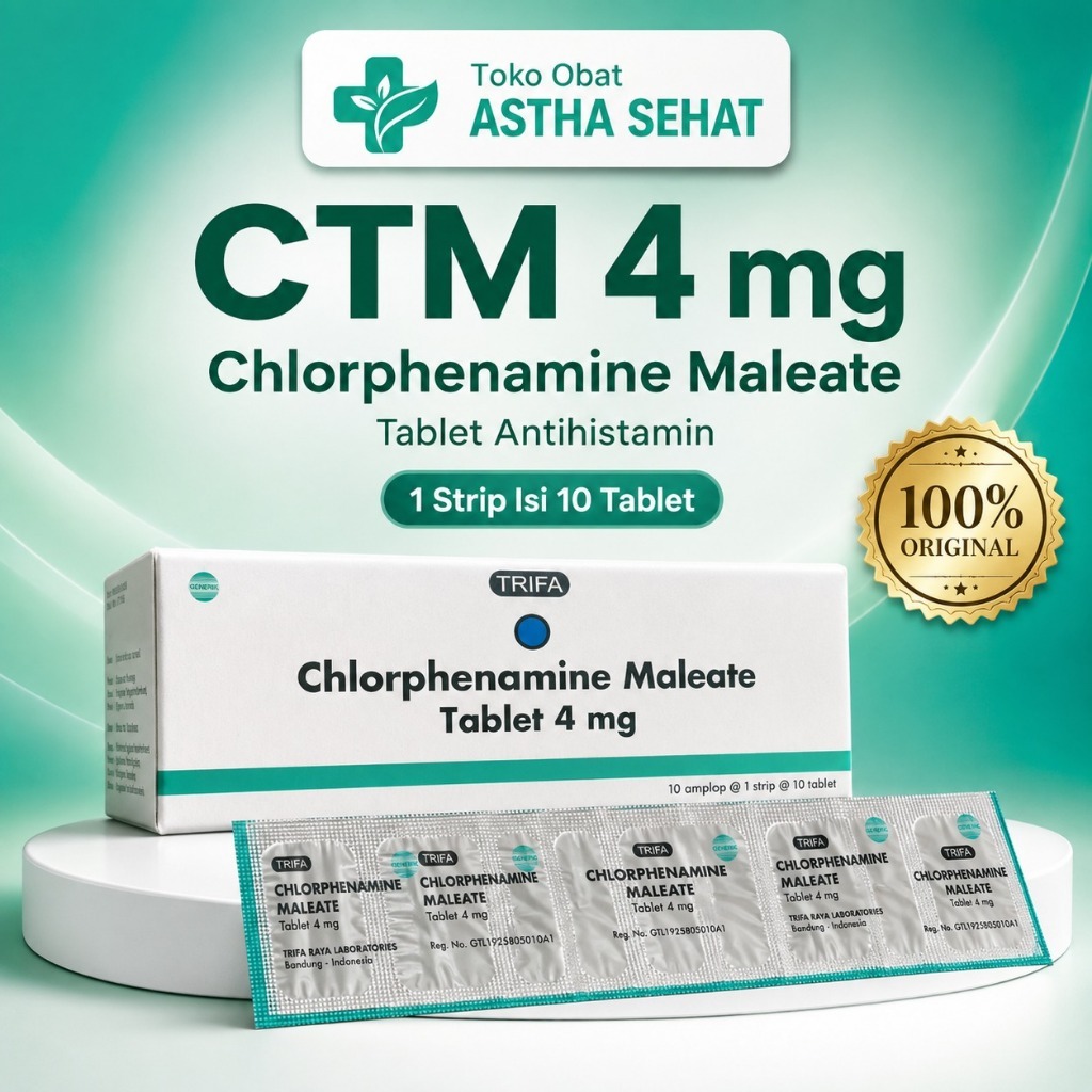 CTM 4MG 10S
