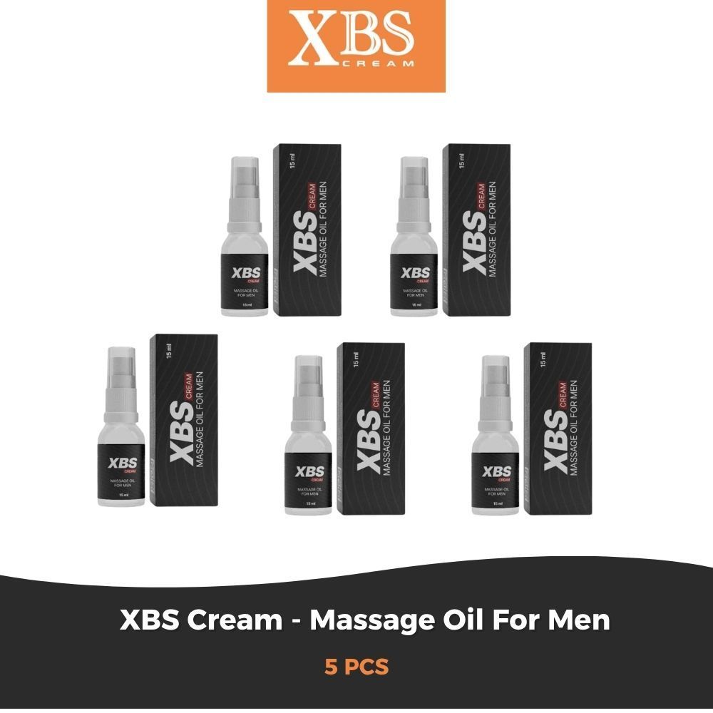 XBS Cream - Minyak Badan 15 ml - 5 Pcs