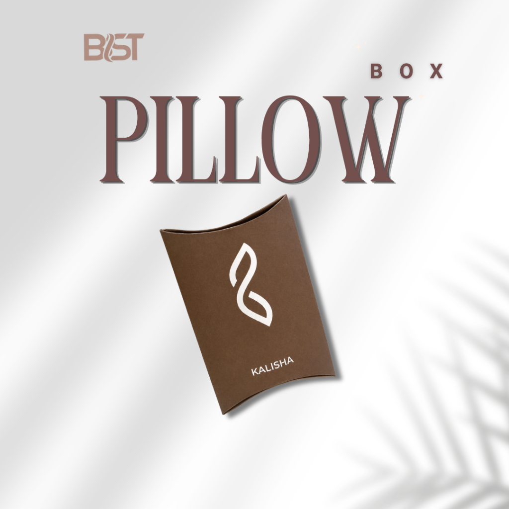 Custom Pillow Box | Box Ciput | Kemasan Ciput Hijab | 14x10 CM | Box Packaging Souvenir Gift Custom 