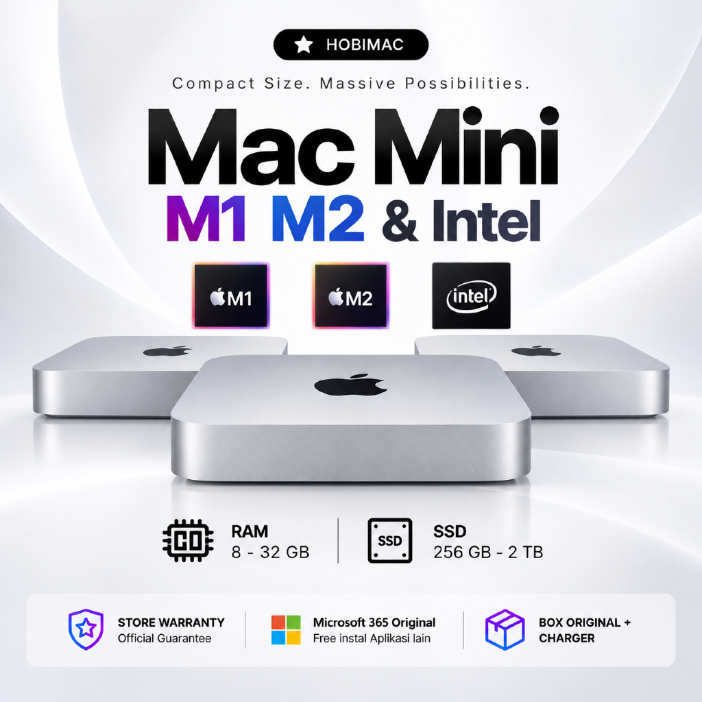 Mac Mini M2 M1 RAM 8 - 16 GB | SSD 256 - 512 GB