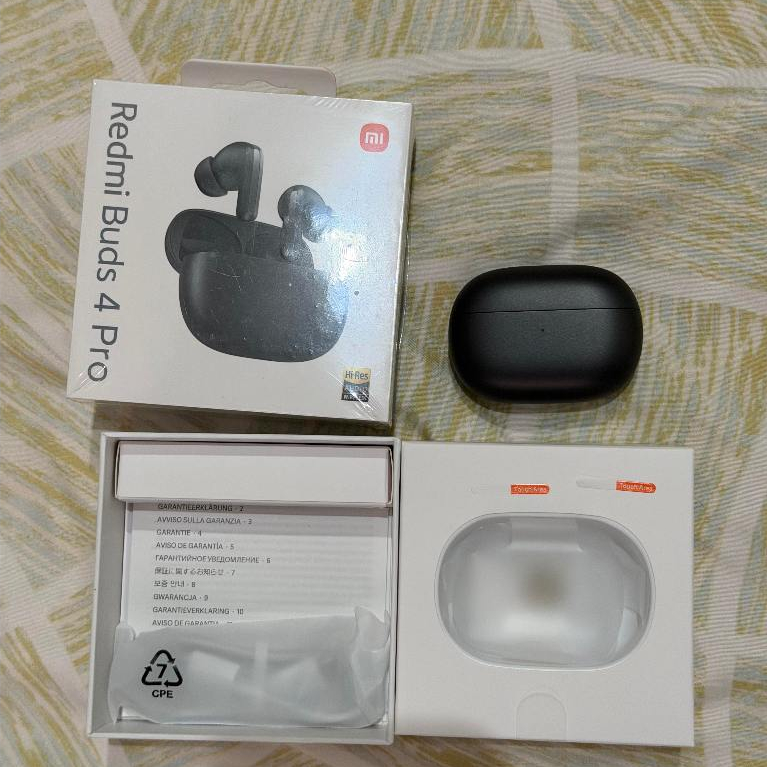 Xiaomi Redmi Buds 4 Pro Black TWS Bekas Used Second