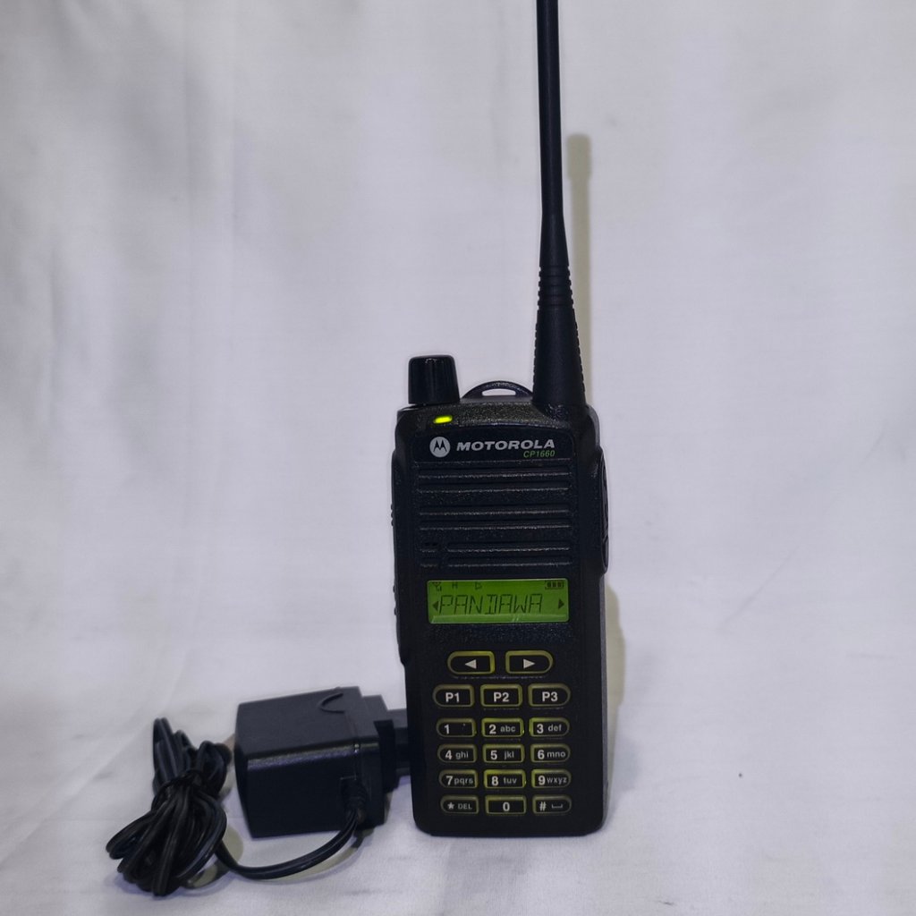 HT Motorola CP 1660 UHF High 430 Mhz Bekas Normal