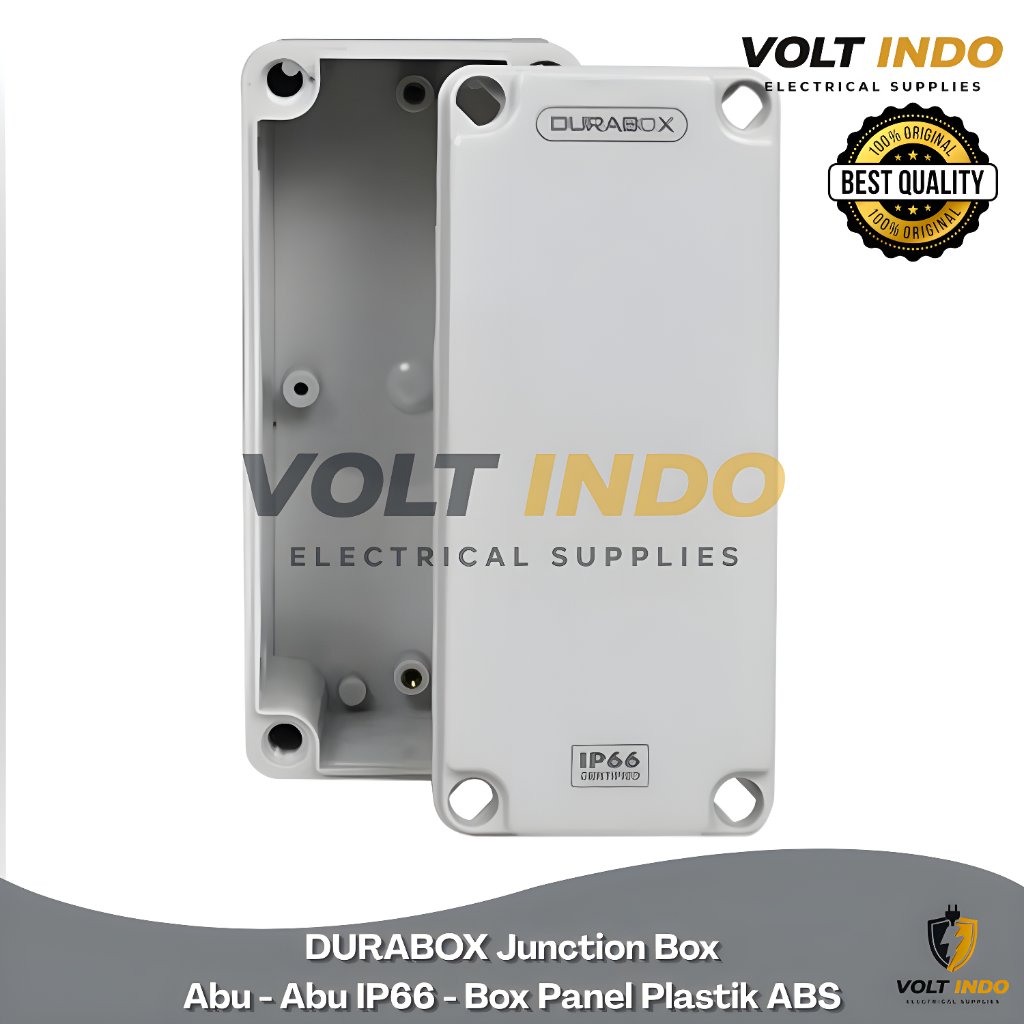 DURABOX Junction Box Abu - Abu IP66 - Box Panel Plastik ABS