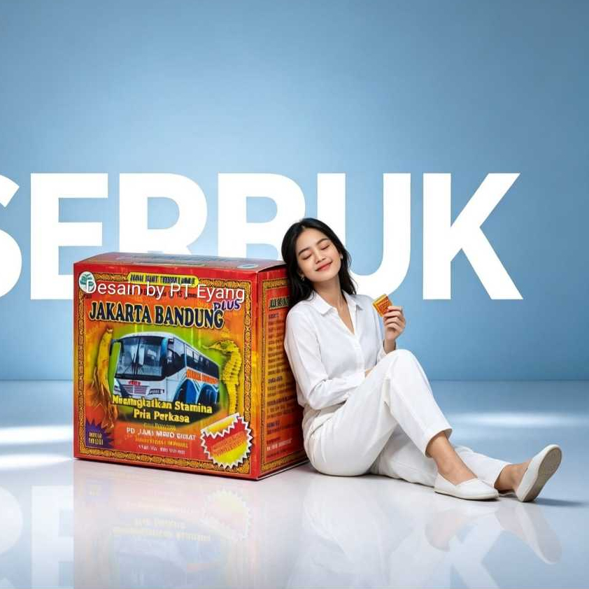 Serbuk Jamu Herbal Jakban 100g - Pria Kuat, Kualitas Asli - 100g