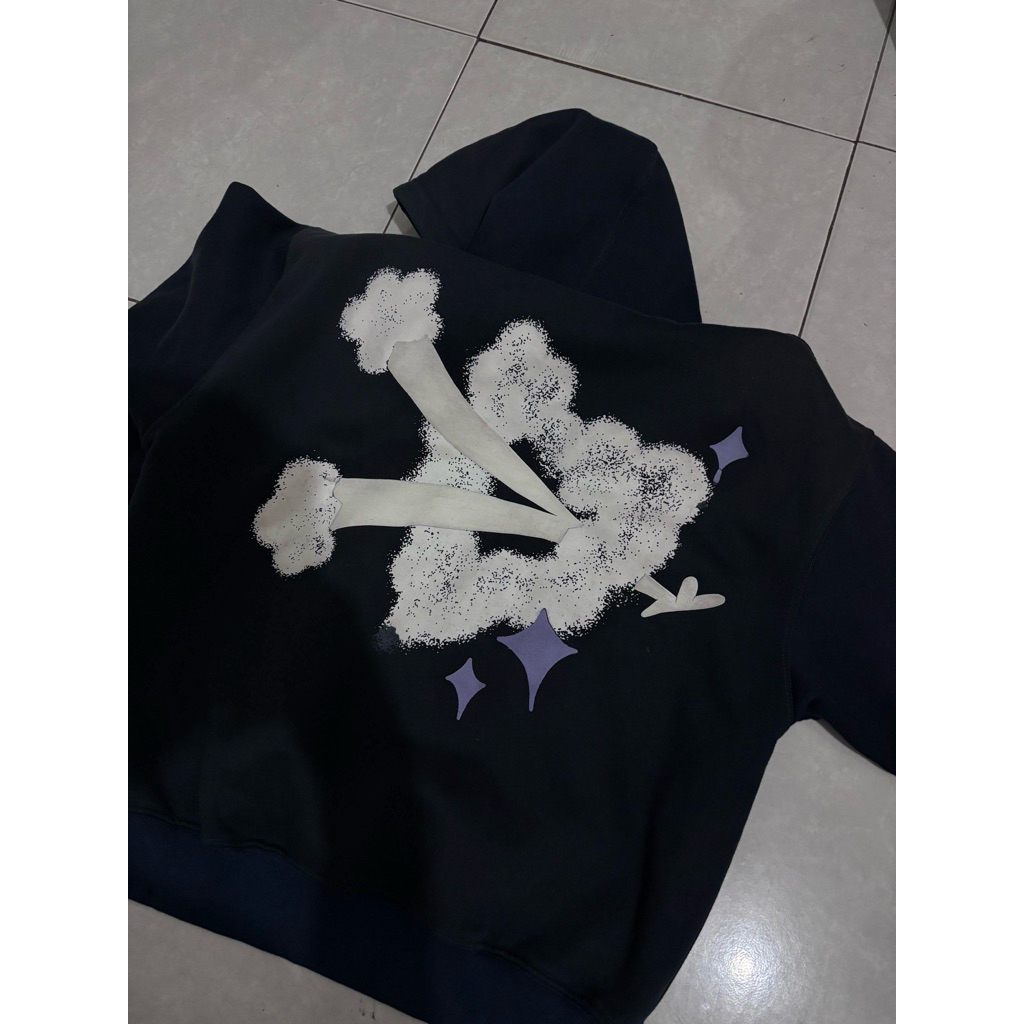 Chambre De La Vain Hoodie Shooting Love Navy