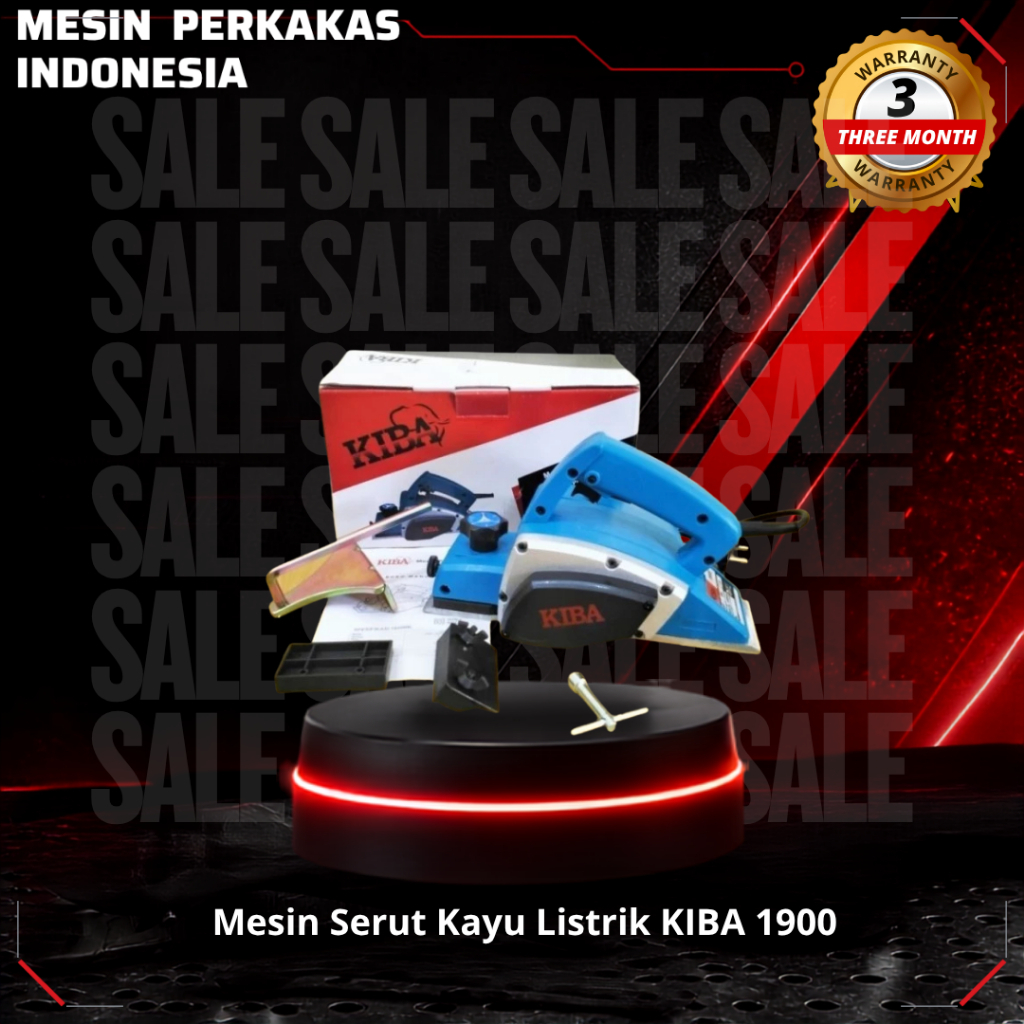 Mesin Serut Kayu Listrik KIBA 1900