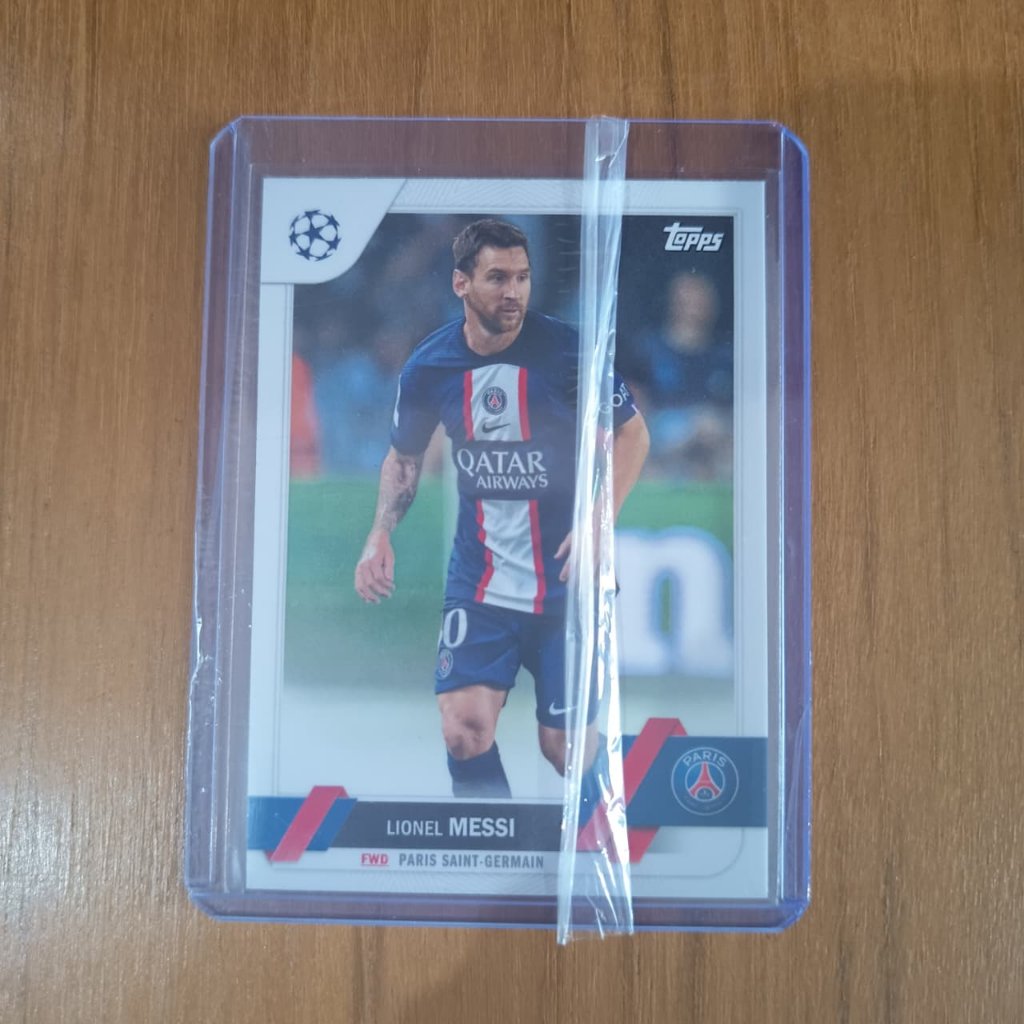 KARTU FOOTBALL LIONEL MESSI PSG #1