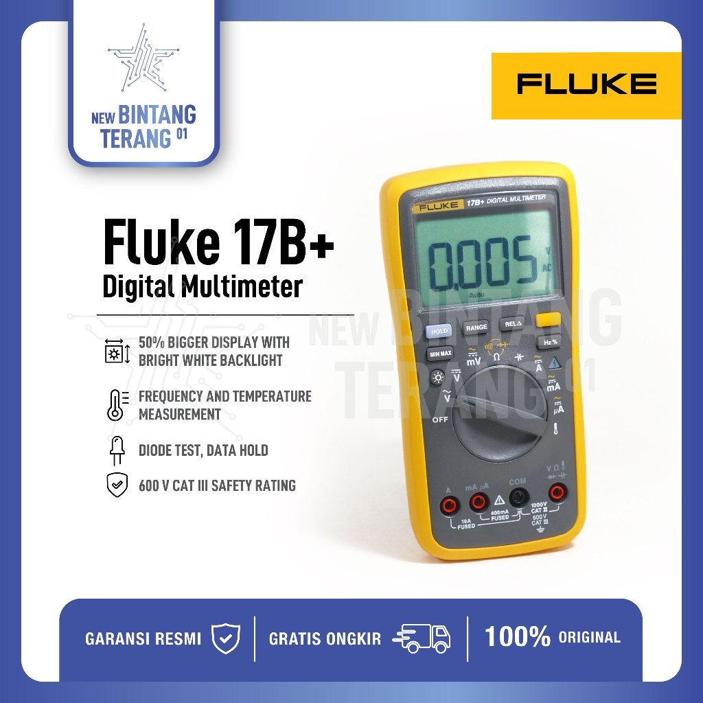 Fluke 17B+ Digital Multimeter