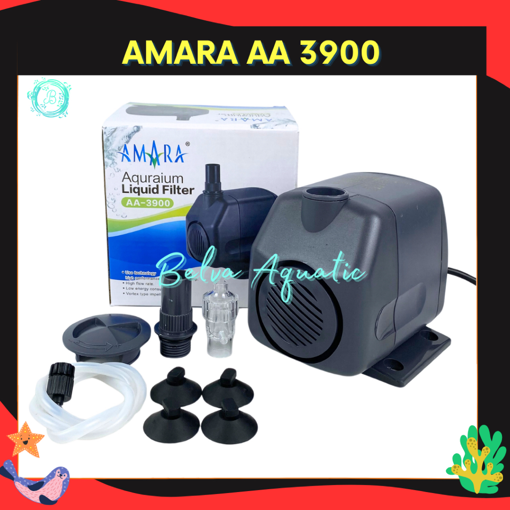 Amara AA 3900 Amara AA-3900 Pompa Aquarium Pompa Celup Aquarium Pompa Hidroponik Pompa Kolam