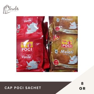 CAP POCI Teh Celup Sachet Vanilla dan Melati 8 Gr