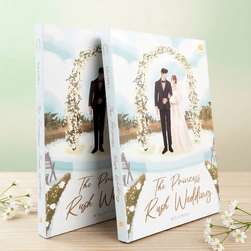 Buku novel The Princess' Rush Wedding