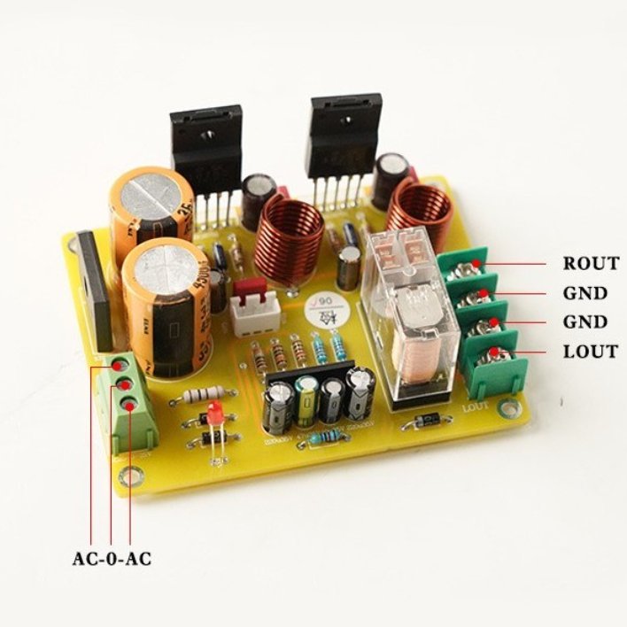 Kit Amplifier Gain Clone SK18752 Stereo 2 x 30w